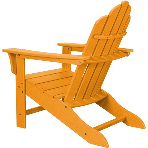 Hanover - Hanover All-Weather Adirondack Chair - Tangerine-United Backyard