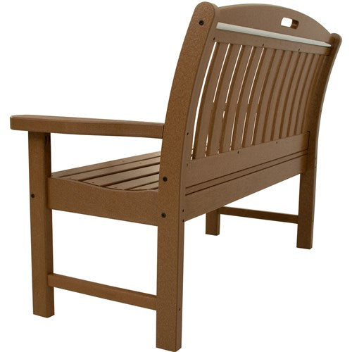 Hanover - Hanover All-Weather Avalon 48" Porch Bench - Teak-United Backyard