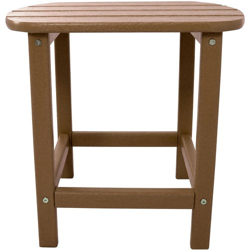 Hanover - Hanover All-Weather Porch Rocker Set: 2 Porch Rockers and Side Table - Teak-United Backyard