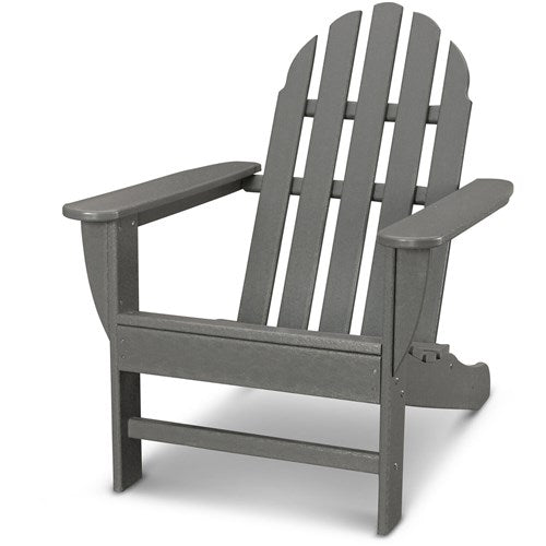 Hanover - Hanover NEW All-Weather Adirondack Chair - Grey-United Backyard