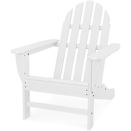 Hanover - Hanover NEW All-Weather Adirondack Chair - White-United Backyard