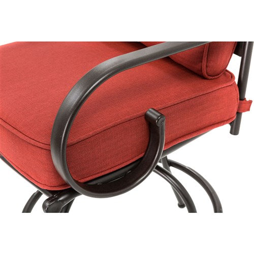 Hanover - MCLR2PCCUSH-CHLMontclair 11200-2SW Dining Chair Cushion S/2 - Chili Red-United Backyard