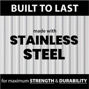 Hanover - Mini Umbrella Portable Table Top Patio Heater w/regulator for 1lb tank - Stainless-United Backyard