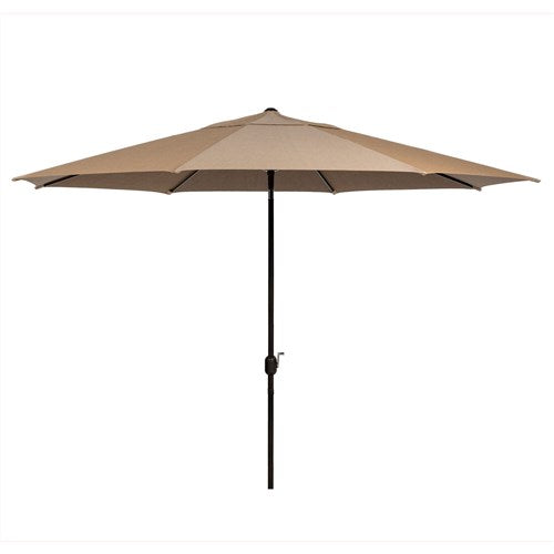 Hanover - Montclair 11' Umbrella - Tan/Brown-United Backyard