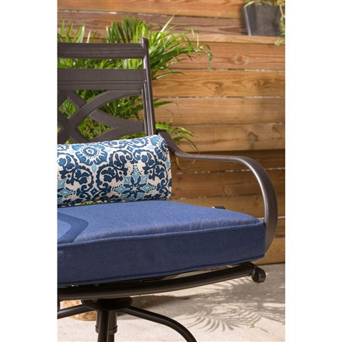 Hanover - Montclair 11200-2SW Dining Chair Cushion S/2 - Navy-United Backyard