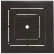 Hanover - Montclair 5pc High Dining: 4 Swivel Chairs, 33" Square High Dining Table - Ocean Blue/Brown-United Backyard