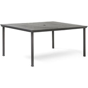 Hanover - Montclair 7pc: 6 Swivel Rockers, 40x66" Dining Table - Navy/Brown-United Backyard