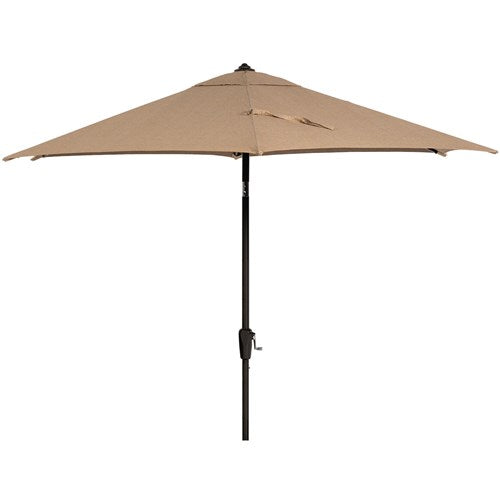 Hanover - Montclair 9' Umbrella - Tan/Brown-United Backyard