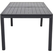 Hanover - Naples 11pc Dining Set: 10 Sling Back Chairs, 1 Aluminum Table - Aluminum-United Backyard