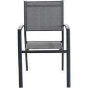 Hanover - Naples 11pc Dining Set: 10 Sling Back Chairs, 1 Aluminum Table - Aluminum-United Backyard