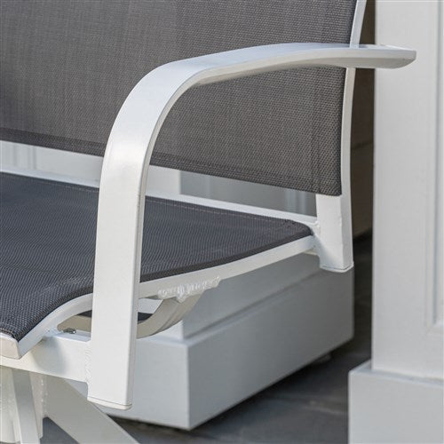 Hanover - Naples Aluminum Sling Bar Chair-United Backyard