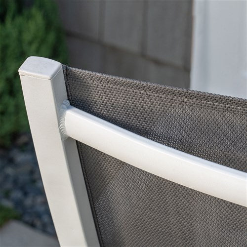 Hanover - Naples Aluminum Sling Bar Chair-United Backyard