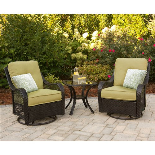 Hanover - Orleans 3pc Seating Set-United Backyard