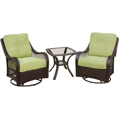 Hanover - Orleans 3pc Seating Set-United Backyard