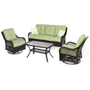 Hanover - Orleans 4pc Seating Set-United Backyard