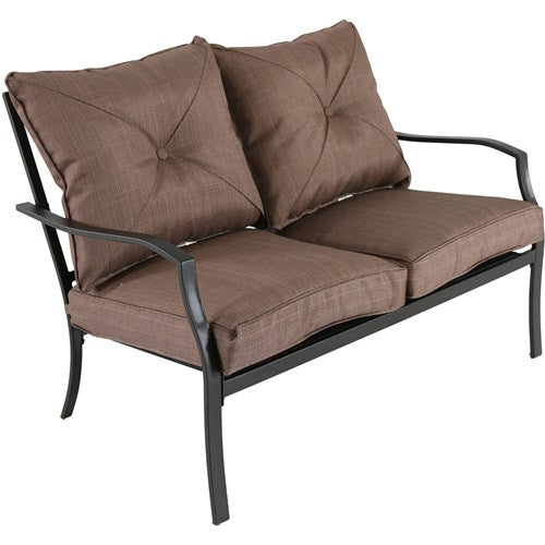 Hanover - Palm Bay Deep Seating Loveseat Cuhions S/1 - Tan-United Backyard