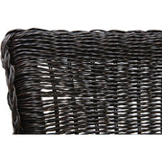 Hanover - San Marino 4pc Set: 1 Loveseat, 2 Side Chairs, 1 Coffee Table - Brown/Tan-United Backyard