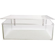 Hanover - Single Mini Cold Frame Greenhouse with 1 Vent, 47"x20"x20" - Natural/Silver-United Backyard