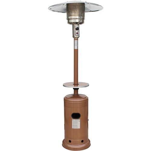 Hanover - Steel Umbrella Patio Heater, 7" tall, propane, 48,000 BTU - Autumn Bronze-United Backyard