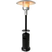 Hanover - Steel Umbrella Patio Heater, 7" tall, propane, 48,000 BTU - Black-United Backyard