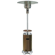 Hanover - Steel Umbrella patio heater, 7' tall, propane, 48,000 BTU - Bronze/Stainless-United Backyard