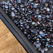 Hanover - Summer Nights 5pc: 4 cushion rockers, woven fire pit with wood tile top - Tan/Durastone-United Backyard