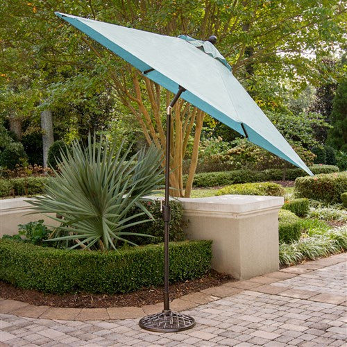 Hanover - Traditions 11' Market Umbrella - Blue-United Backyard