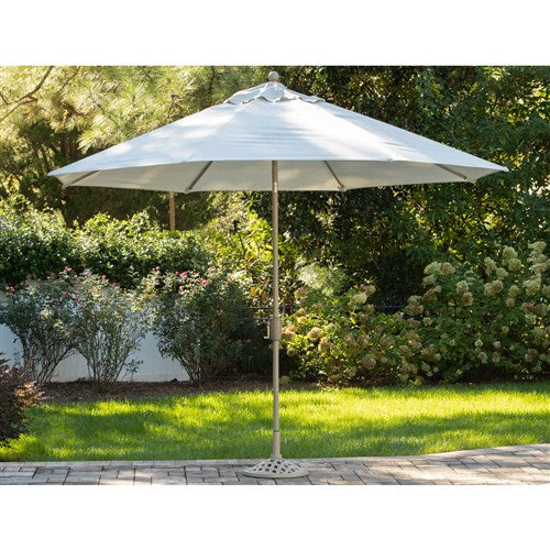 Hanover - Traditions 11' Market Umbrella - Sand/Beige-United Backyard