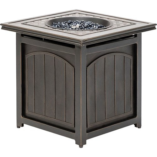 Hanover - Traditions 26" Square Fire Pit - Bronze-United Backyard