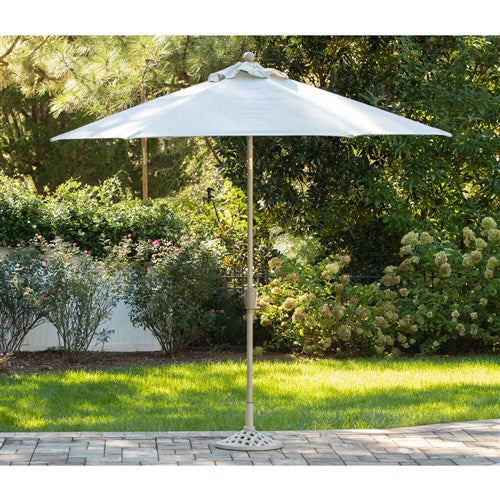 Hanover - Traditions 9' Market Umbrella - Sand/Beige-United Backyard