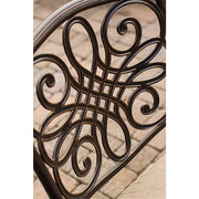 Hanover - Traditions 9pc: 8 Swivel Rockers, 42x84" Cast Table - Tan/Cast-United Backyard