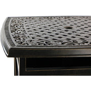 Hanover - Traditions Cast Top Umbrella Side Table - Cast-United Backyard