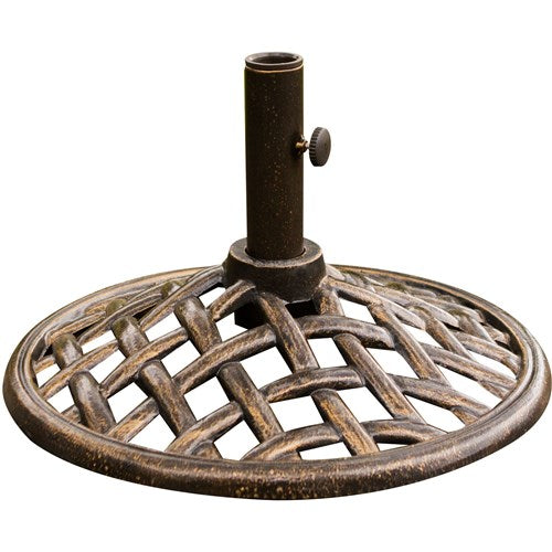 Hanover - Umbrella Base for Traditions and Monaco Umbrella - Bronze-United Backyard