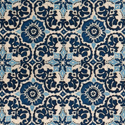 Hanover - Ventura Luxury Recliner with Pillow Accessory, All-weather, Resin Weave - Brown/Navy-United Backyard