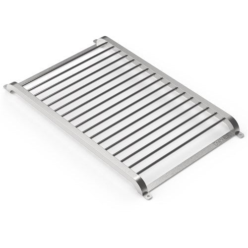 Keveri - 1 Rooftop Stainless Steel Exterior Rack - Stainless Steel-United Backyard