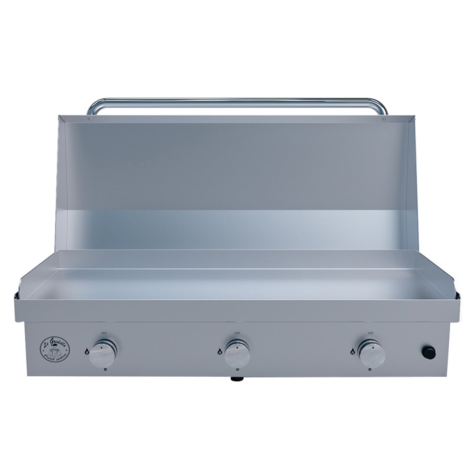 Le Griddle - 41" Built-In or Countertop 3 Burner Griddle - Natural Gas-United Backyard