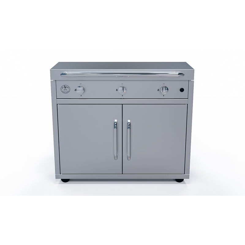 Le Griddle - Freestanding Cart for The Big Texan Griddle-United Backyard