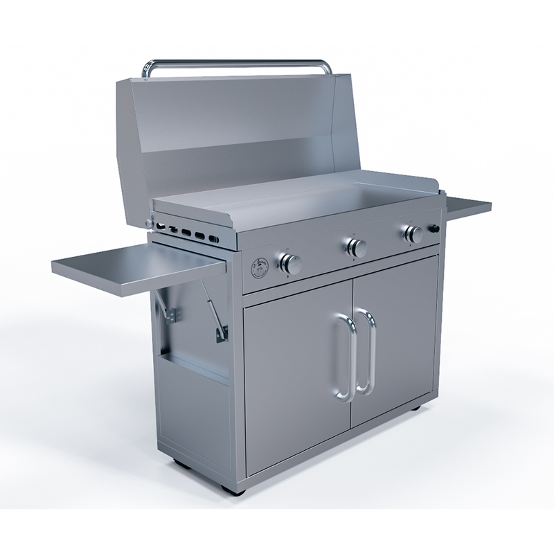 Le Griddle - Freestanding Cart for The Big Texan Griddle-United Backyard