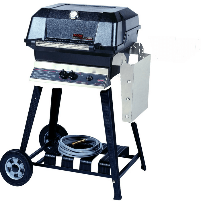 Modern Home Products - JNR 4 Gas Grill Head with Side Shelf and SearMagic Grids-United Backyard