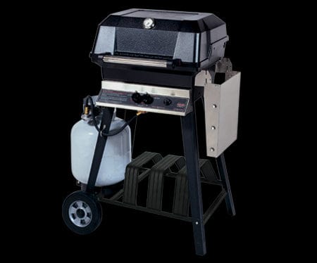 Modern Home Products - JNR 4 Gas Grill Head with Side Shelf and Stainless Steel Grids-United Backyard