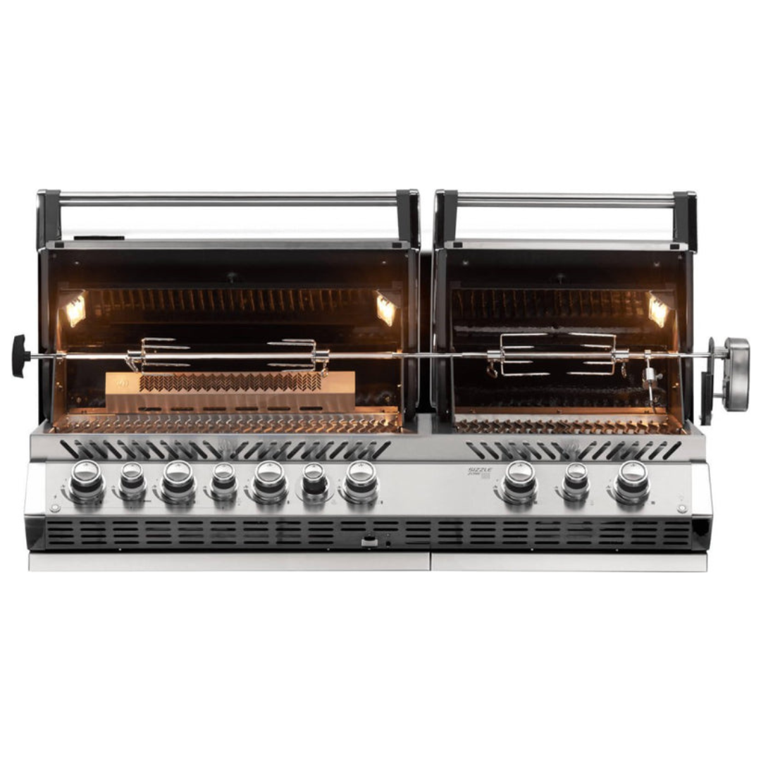 Napoleon BBQ - BUILT-IN PRESTIGE PRO™ 825 RBI - Liquid Propane-United Backyard