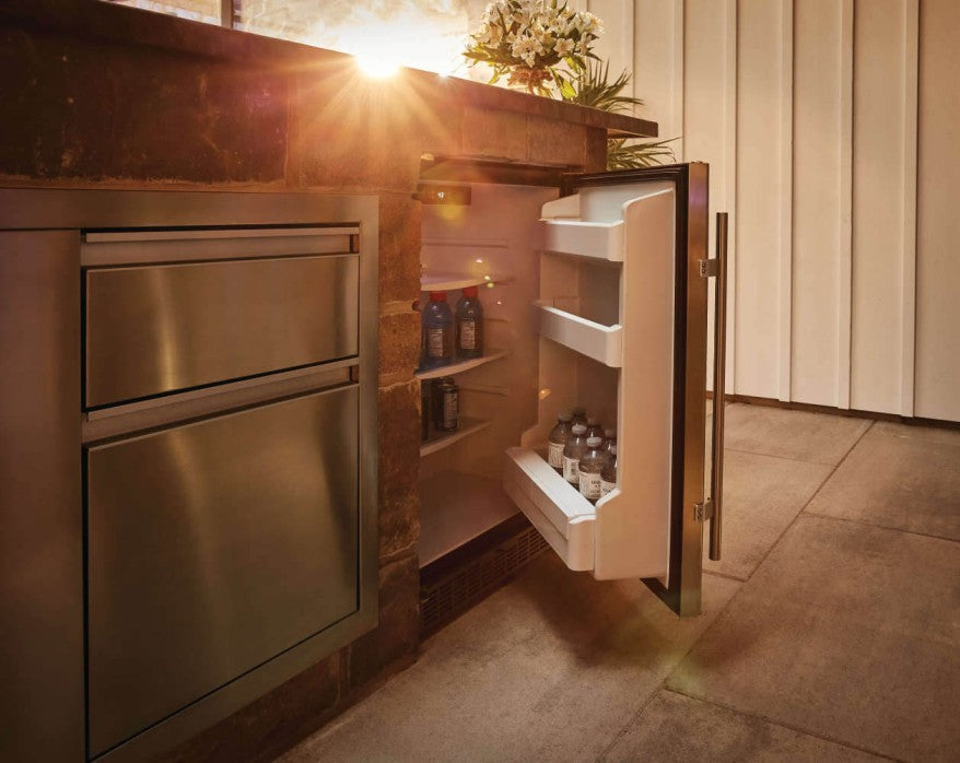 Napoleon BBQ - OUTDOOR RATED STAINLESS STEEL FRIDGE-United Backyard