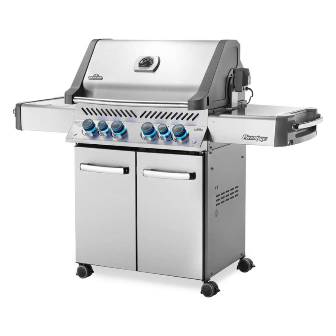 Napoleon BBQ - PRESTIGE® 500 RSIB WITH INFRARED SIDE AND REAR BURNERS - Liquid Propane-United Backyard