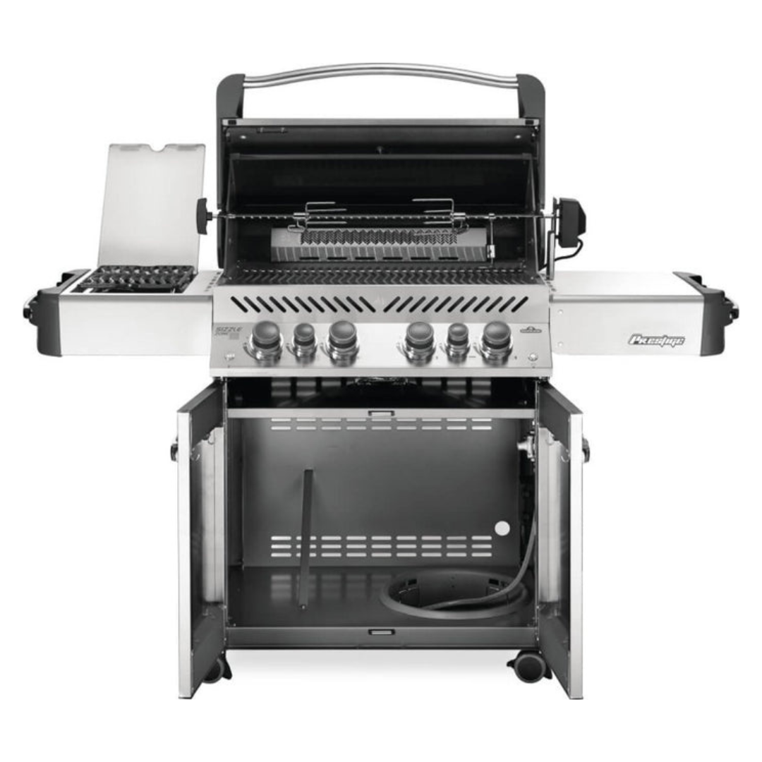 Napoleon BBQ - PRESTIGE® 500 RSIB WITH INFRARED SIDE AND REAR BURNERS - Liquid Propane-United Backyard