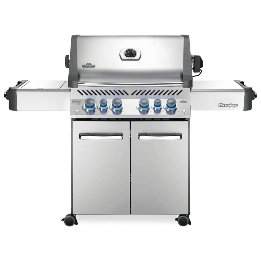 Napoleon BBQ - PRESTIGE® 500 RSIB WITH INFRARED SIDE AND REAR BURNERS - Liquid Propane-United Backyard