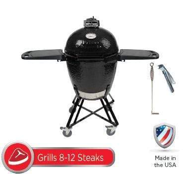 Primo - All-In-One Kamado Round Ceramic Charcoal Grill-United Backyard