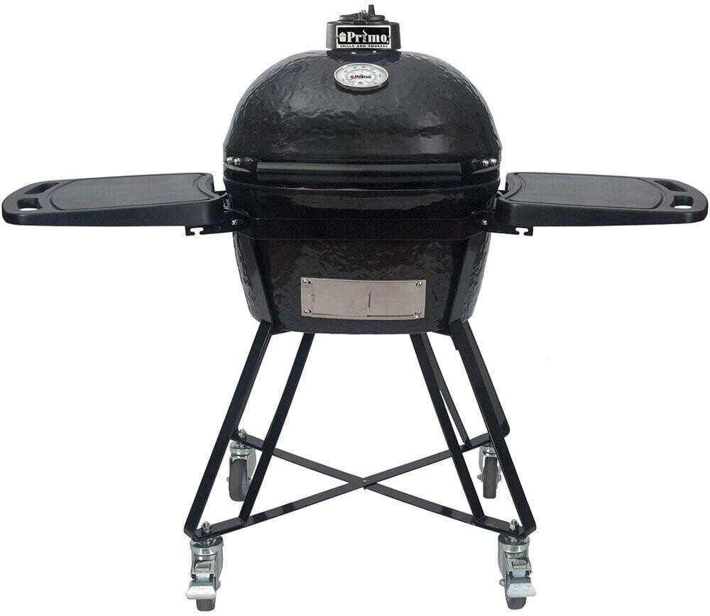 Primo - All-In-One Oval JR 200 Ceramic Charcoal Grill-United Backyard