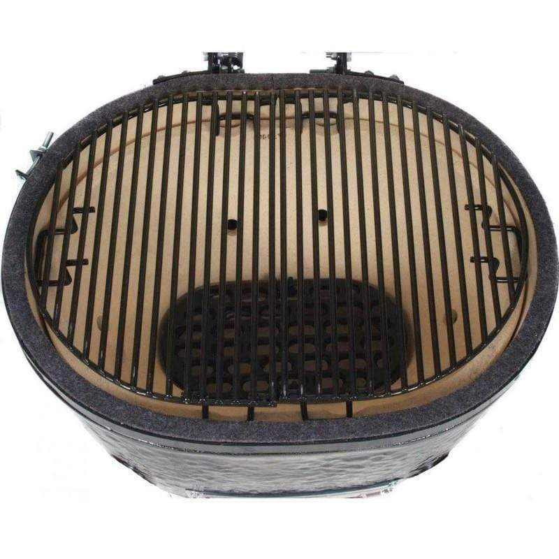 Primo - Jack Daniel's Edition Oval XL 400 Ceramic Charcoal Grill-United Backyard