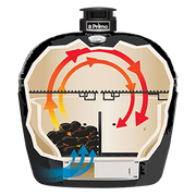 Primo - Oval XXL 500 All-In-One Ceramic Charcoal Grill-United Backyard