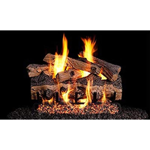 Real Fyre - 36" Gnarled Split Oak Gas Log Set-United Backyard